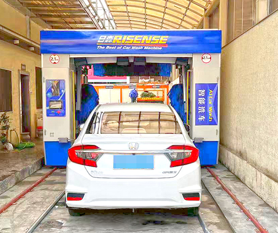 广东加油站安装无人值守往复式洗车机CF-340
