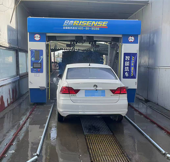 河北加油站安装日森全自动智能洗车机