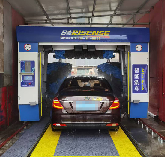 河北加油站安装日森无人值守洗车机